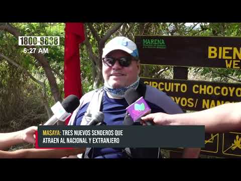 Volcán Masaya cuenta con nuevos senderos - Nicaragua