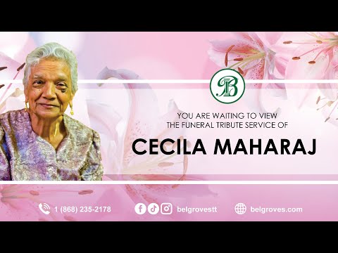 Cecila Maharaj Tribute Service