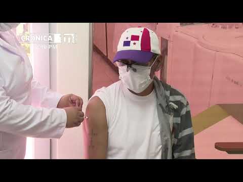 Segunda dosis de vacuna COVID-19 es aplicada en el Hospital Militar - Nicaragua