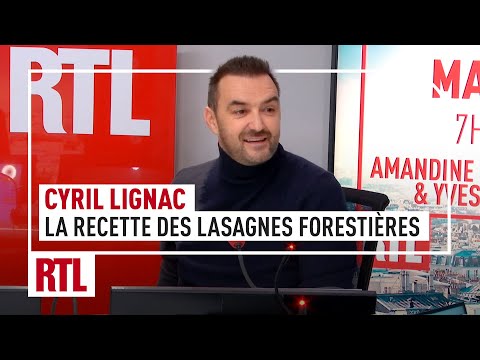 Cyril Lignac : la recette des lasagnes forestières