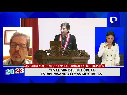 Antonio Maldonado: Hay un pésimo liderazgo de la fiscal de la Nación, Patricia Benavides