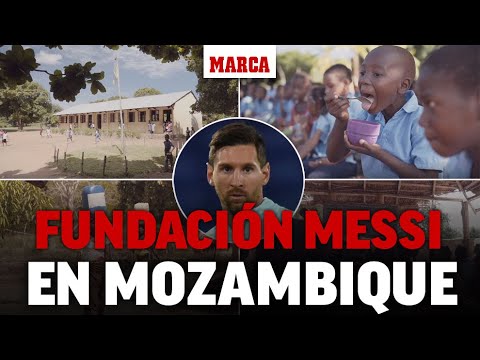 Tienes que verlo: la impagable labor que hace Messi con los niños de Mozambique I MARCA