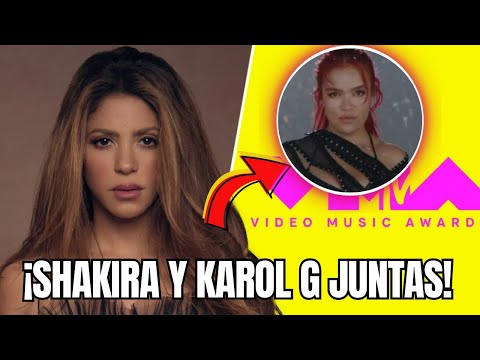 ¡CONFIRMADO! SE FILTRA PRUEBA DE QUE SHAKIRA Y KAROL G CANTARAN JUNTAS EN LOS #VMAS 2023!