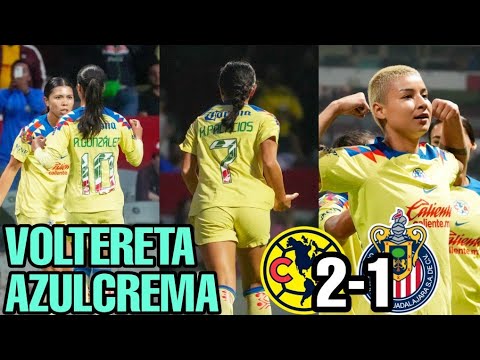 ¡VICTORIA AZULCREMA! - América se LLEVA el CLÁSICO - América 2-1 Chivas 2023