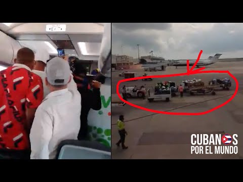 Cubanos en Miami forman caos en vuelo de Viva Aerobus con destino a Camagüey por el equipaje