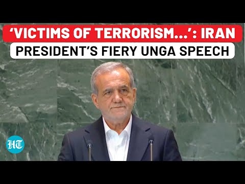 Iran President Pezeshkian Lashes Israel & U.S. In UNGA Speech, Lists Prerequisites For World Peace