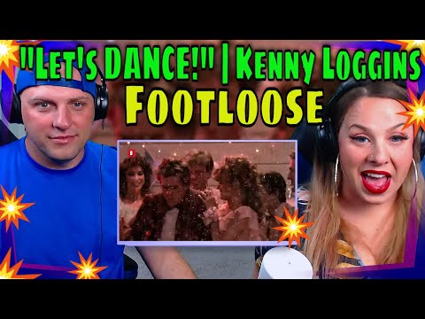 REACTION TO Let's DANCE! | Kenny Loggins Footloose Ending Scene | THE WOLF HUNTERZ REACTIONS