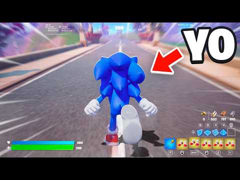 Uso SONIC para hacer TRAMPA en una CARRERA!