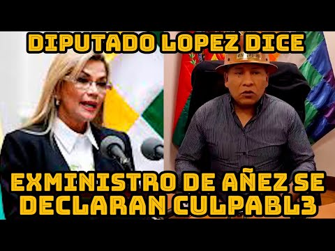 DIPUTADO LOPEZ PIDE 30 AÑOS DE CARC3L PARA EXMINISTRO ALVARO COIMBRA Y RODRIGO GUZMAN..
