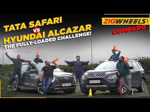 Tata Safari vs Hyundai Alcazar Fully-Loaded | Not A Review!