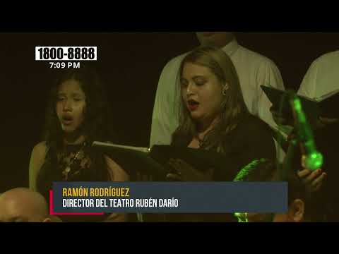 Adultos mayores disfrutan de concierto navideño en el Teatro Rubén Darío - Nicaragua