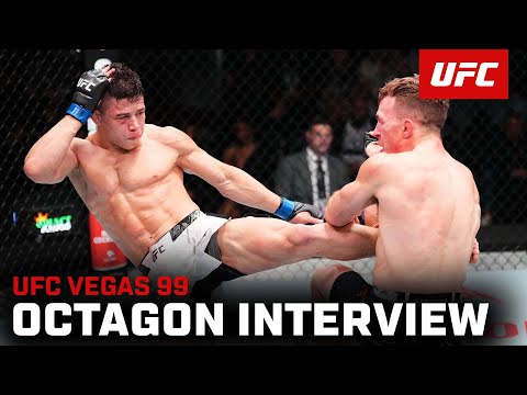 Jean Matsumoto Octagon Interview | UFC Vegas 99