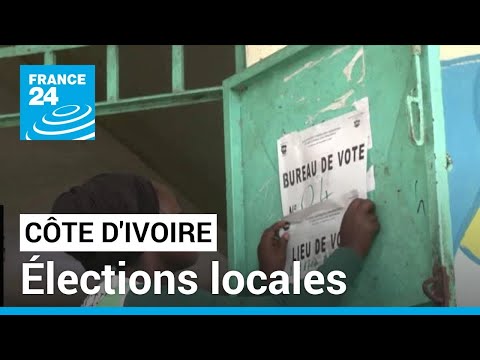 Élections locales en Côte d'Ivoire : le parti au pouvoir se dirige vers une large victoire