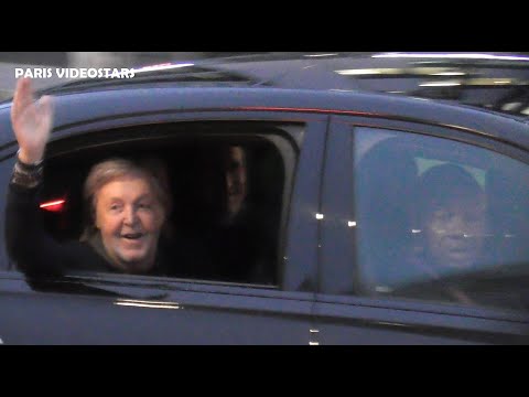 Paul McCartney arriving at his show @ Paris 5 december 2024