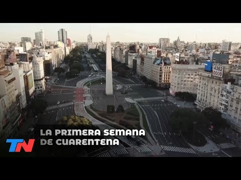 Buenos Aires de película: la primer semana de cuarentena