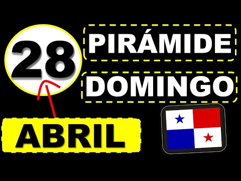 Pirámide de la Suerte Lotería de Panamá Para el Domingo 28 de Abril 2024 Decenas de Suerte Para Hoy