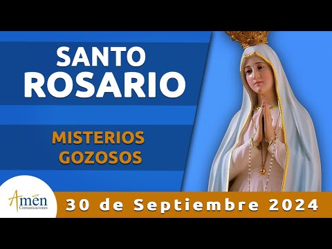 Santo Rosario Hoy Lunes 30 Septiembre 2024 l Padre Carlos Yepes l Misterios Gozosos