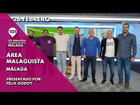 ÁREA MALAGUISTA | Hoy con Hoy con Víctor García, jugador del Málaga CF | 26 febrero 2024