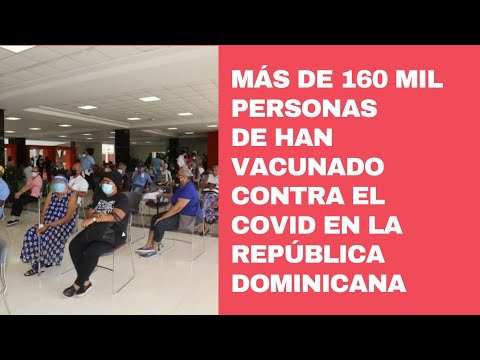 República Dominicana vacunó 161,827 personas contra la covid en primeros 15 días de jornada
