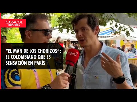 El man de los chorizos que sorprende en los Juegos Olímpicos