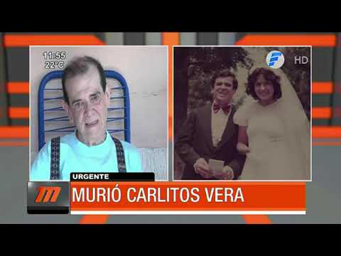 Falleció Carlitos Vera, gran humorista paraguayo