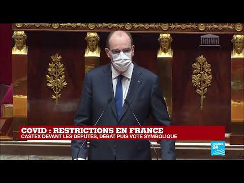 Covid-19 en France : Jean Castex devant les députés