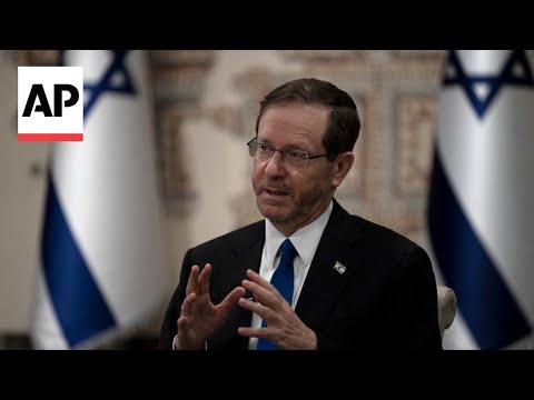 Israeli President Herzog reacts to Hezbollah launching over 100 rockets