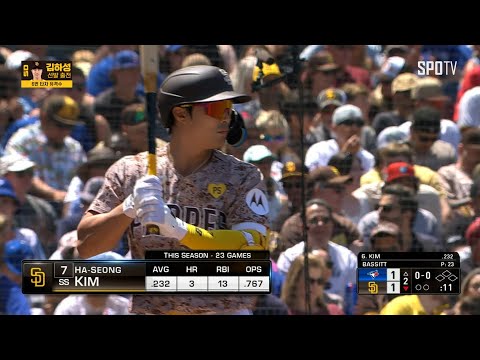 [MLB] 토론토 vs 샌디에이고 김하성 주요장면 (04.22)
