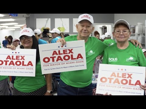 ALEX OTAOLA  HACIENDO CAMPAÑA CON LOS VIEJITO EN VIVO CON EL PROTESTÓN CUBANO
