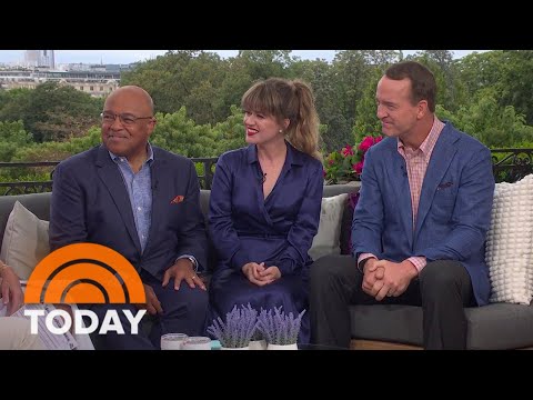 Kelly Clarkson, Peyton Manning, Mike Tirico talk opening ceremony