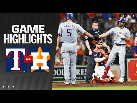 Rangers vs. Astros Game Highlights (7/14/24) | MLB Highlights