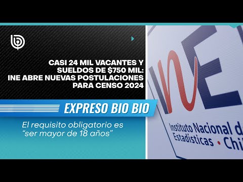 Casi 24 mil vacantes y sueldos de $750 mil: INE abre nuevas postulaciones para Censo 2024