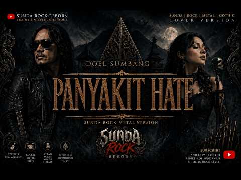 🔥 AUTO MERINDING! PANYAKIT HATE – DOEL SUMBANG COVER ROCK METAL GOTHIC | SUNDA ROCK REBORN (VERSION)