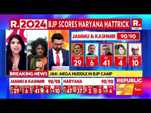 Jammu Kashmir Election Results: Republic TV Reports From Lal Chowk Sri Nagar | Breaking News