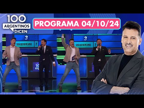 100 argentinos dicen - Programa 04/10/24