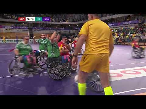 Spain defeat Ireland 55-32 in Wheelchair Rugby League World Cup Week 1 action!