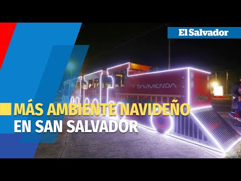 San Salvador sigue vistiéndose de Navidad