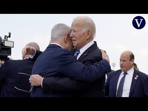 Biden aterriza en Israel sacudido por la masacre en un hospital de Gaza