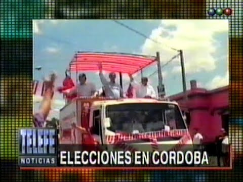 DiFilm - Elecciones en Córdoba - Flash de Noticias con Rodolfo Barili (1998)