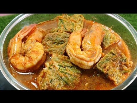 แกงส้มชะอมไข่กุ้งสด-บอกวิธีทำง แกงส้มชะอมไข่กุ้งสด-บอกวิธีทำง