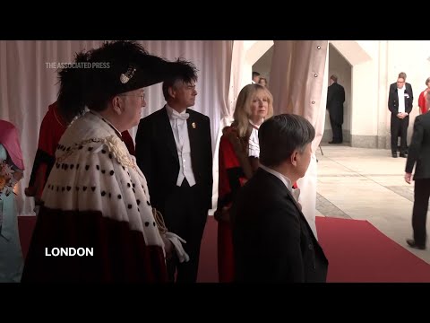 Japan's Emperor Naruhito given grand welcome for banquet in London