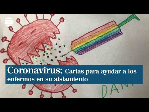 Una cirujana anima a enviar cartas a los enfermos de coronavirus para ayudarles en su aislamiento