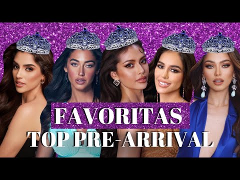 MISS UNIVERSE 2023 TOP 16 MÁXIMAS FAVORITAS PRE-ARRIVAL!