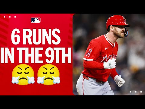 The Angels score 6 RUNS in the 9th to complete the comeback (featuring a Taylor Ward GRAND SLAM)!