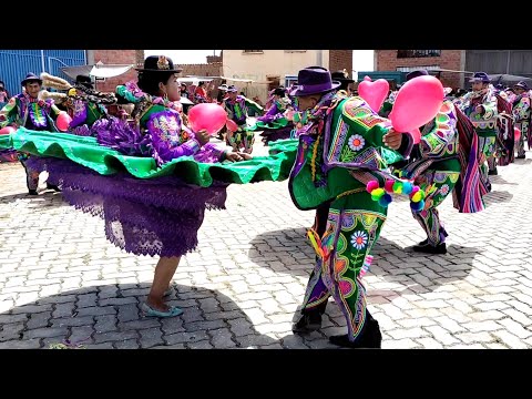 Así es el CARNAVAL de las provincias de La Paz, LAS CH'UTAS choleros y Lindas cholitas de Bolivia