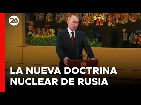 Putin descartó ataque preventivo en la nueva doctrina nuclear rusa