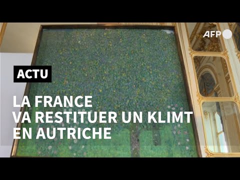 La France va restituer un Klimt spolié en 1938 en Autriche | AFP