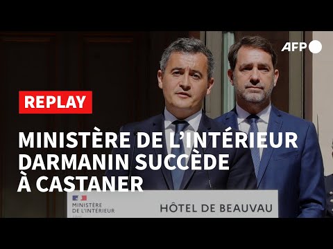 REPLAY - Ministère de l'Intérieur: passation de pouvoir entre Christophe Castaner et Gérald Darmanin