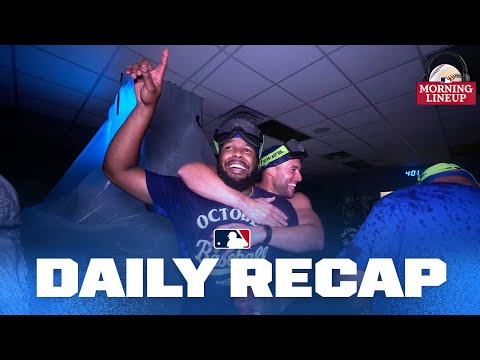 Blue Jays eye AL East title after berth, AL Central race heats UP | Morning Lineup (MLB Daily Recap)