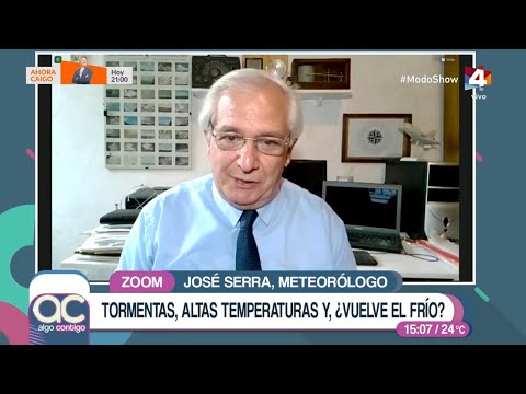 Algo Contigo - El meteorólogo José Serra descolocó con su pronóstico
